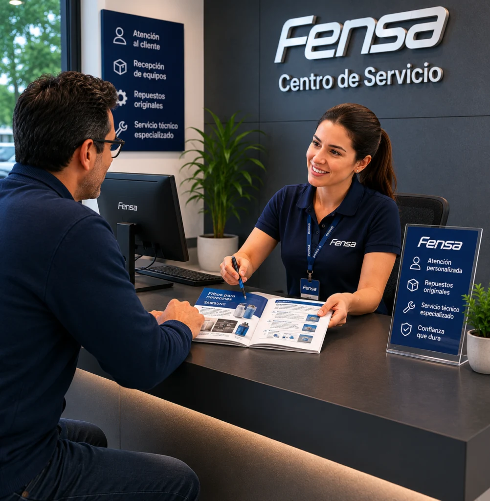Equipo de Servicio Técnico Fensa Santiago